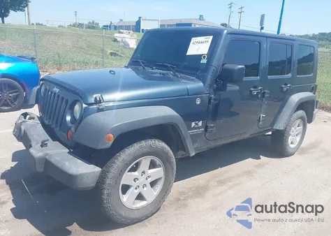 2008 Jeep Wrangler Unlimited X из США, поврежденный, VIN 1J4GA39158L519929